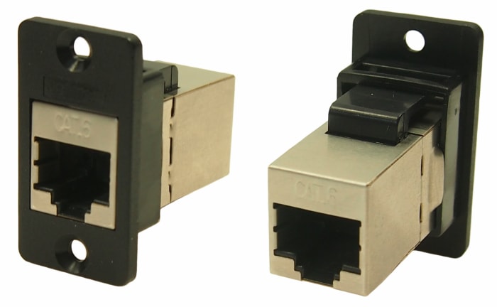 RS PRO | RS PRO FT Series RJ45 Connector Female, Panel Mount, Cat6 ...