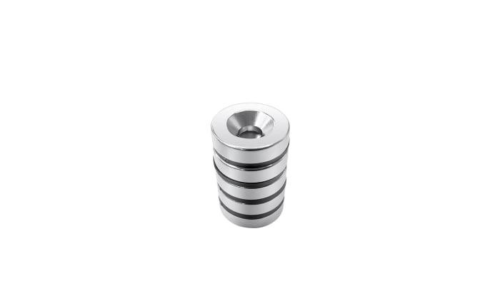 RS PRO Neodymium Magnet 8.3kg, Width 20mm