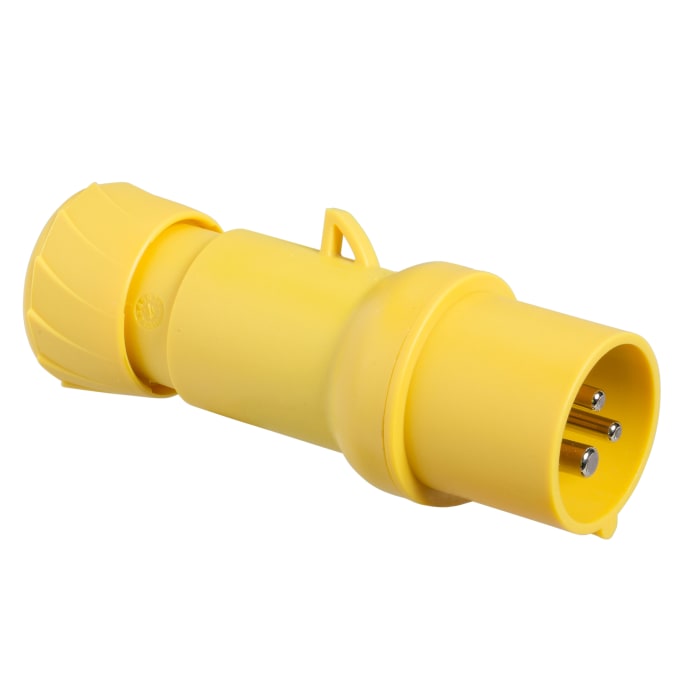 Schneider Electric, PKE IP44 Cable Mount 2P + E Closure Plug, Rated At 16A, 100 → 130 V,With Phase Inverter