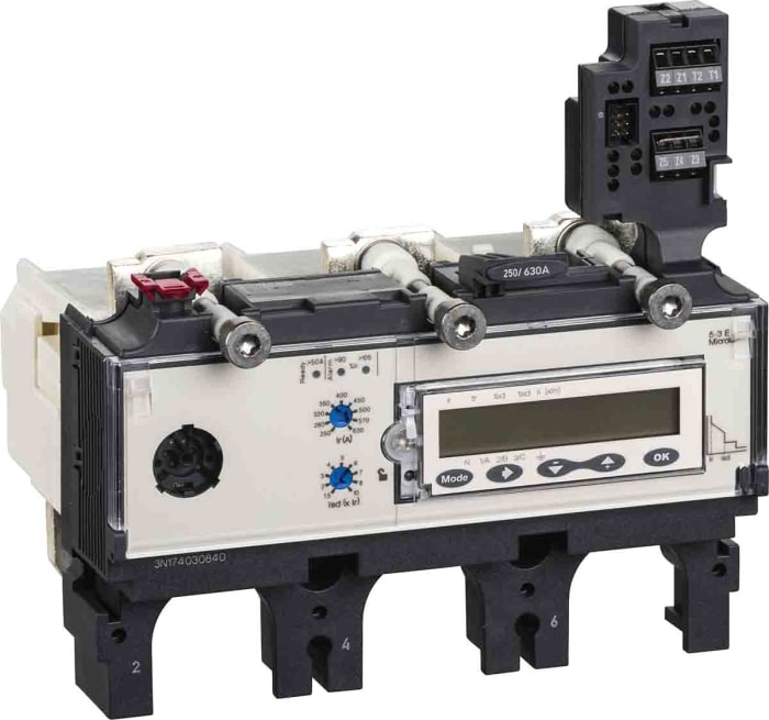 Schneider Electric 690V ac Circuit Trip for use with Compact NSX 400/630 Circuit Breakers