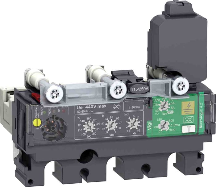 Schneider Electric 440V ac Circuit Trip for use with Compact NSX 250 Circuit Breakers