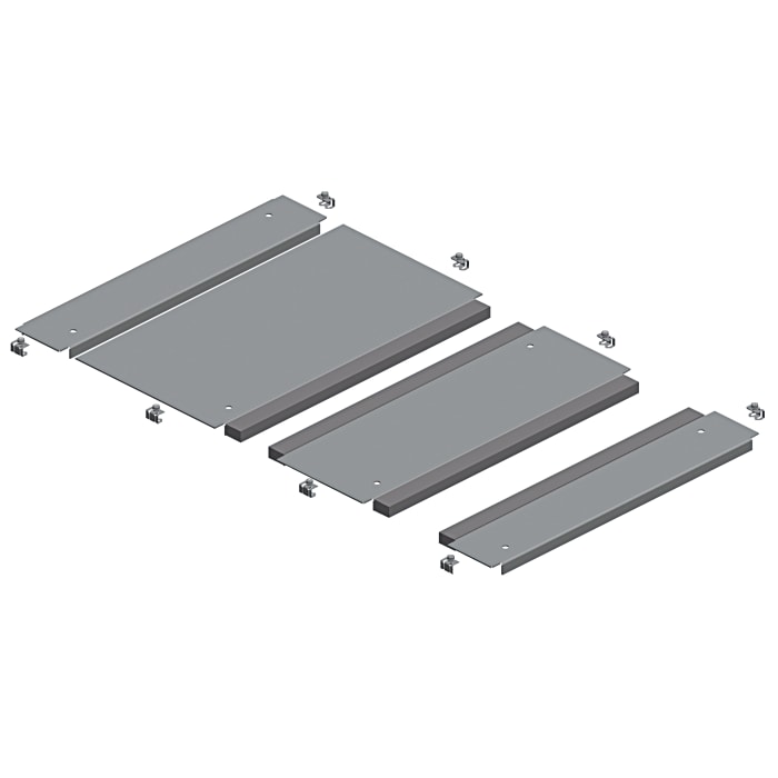 Plaque passe-câbles Schneider Electric NSYEC pour Prisma PH, Spacial SF, Spacial SFM, Spacial SFP