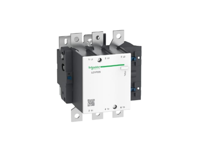 Schneider Electric TeSys F Contactor, 230 V Coil, 3-Pole, 225 A, 63 kw, 3NO