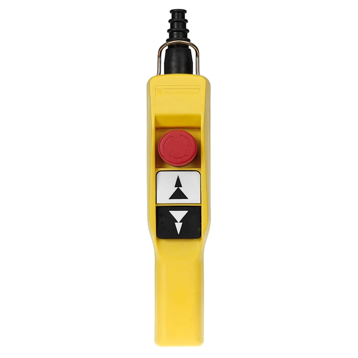 Station pendante à bouton-poussoir Schneider Electric 1 NF+2 NO, IP65