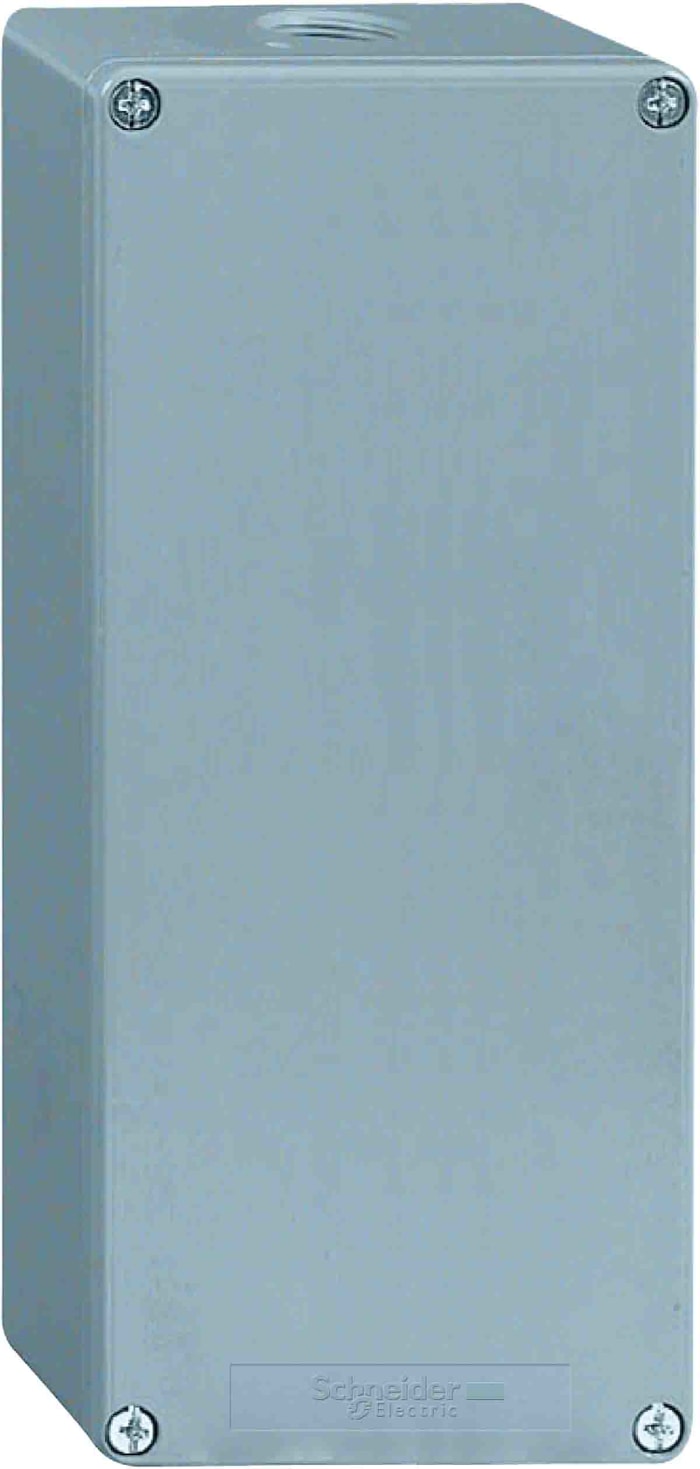Schneider Electric Blue Zinc Alloy XAPM Control Station Enclosure - 20mm Diameter