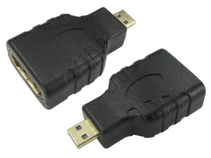 Adaptador HDMI RS PRO de Micro HDMI Macho a HDMI Hembra