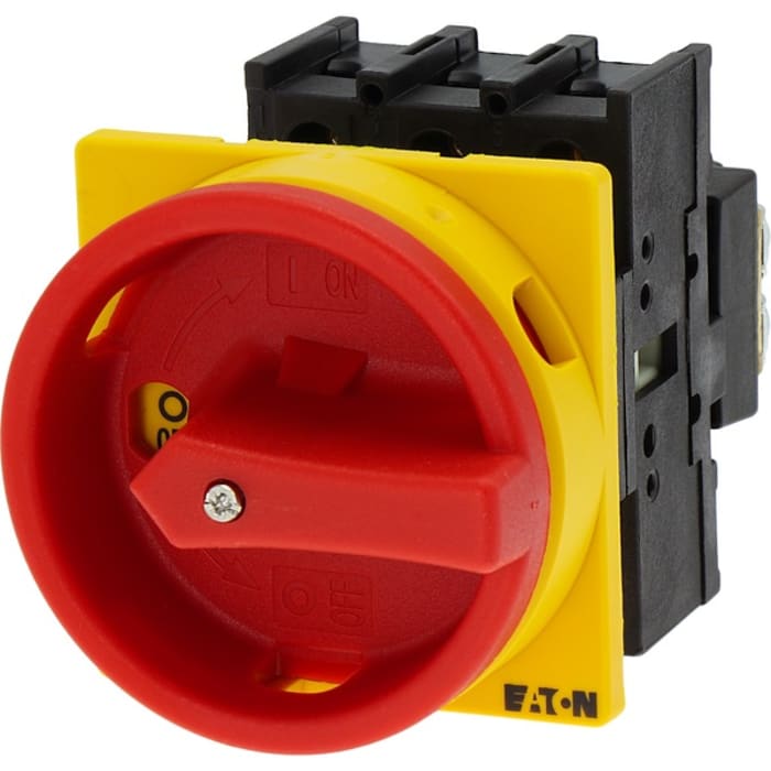Eaton 3P Pole Non-Fused Switch Disconnector - 32A Maximum Current, 15kW Power Rating, IP65