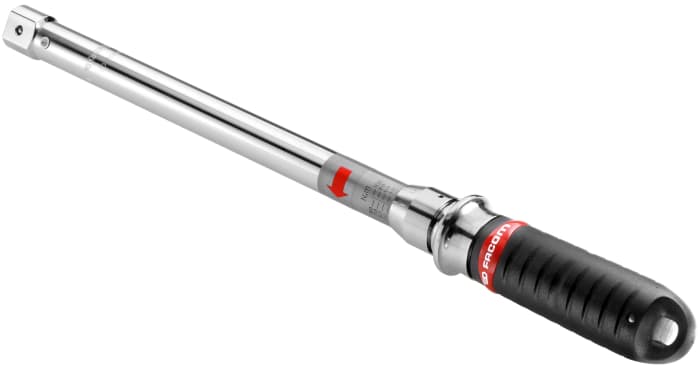 Facom Click Torque Wrench, 10 → 50Nm, 3/8 in Drive, Round Drive, 9 x 12mm Insert