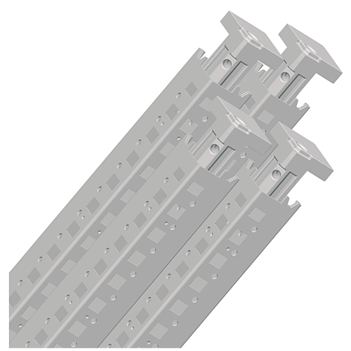 Schneider Electric NS Series Upright, 45mm W, 1200mm H, 45mm L For Use With Framework Kit, Rear Panel, Side Panel