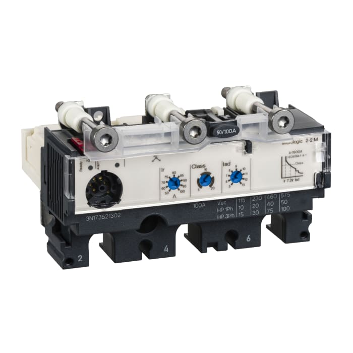 Schneider Electric ComPact Trip Unit for use with Compact NSX 160/250 circuit breakers