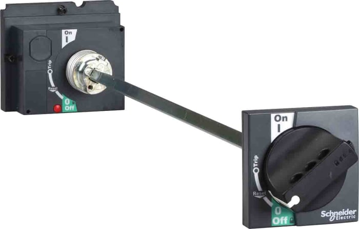Mando giratorio Schneider Electric, para Compacto NSX 100/160/250, tirador Negro Lv4