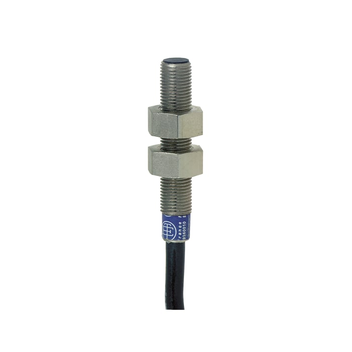 Telemecanique Sensors Inductive Threaded Barrel Proximity Sensor, M5, 1 mm Detection, PNP NO, 5 → 24 V dc