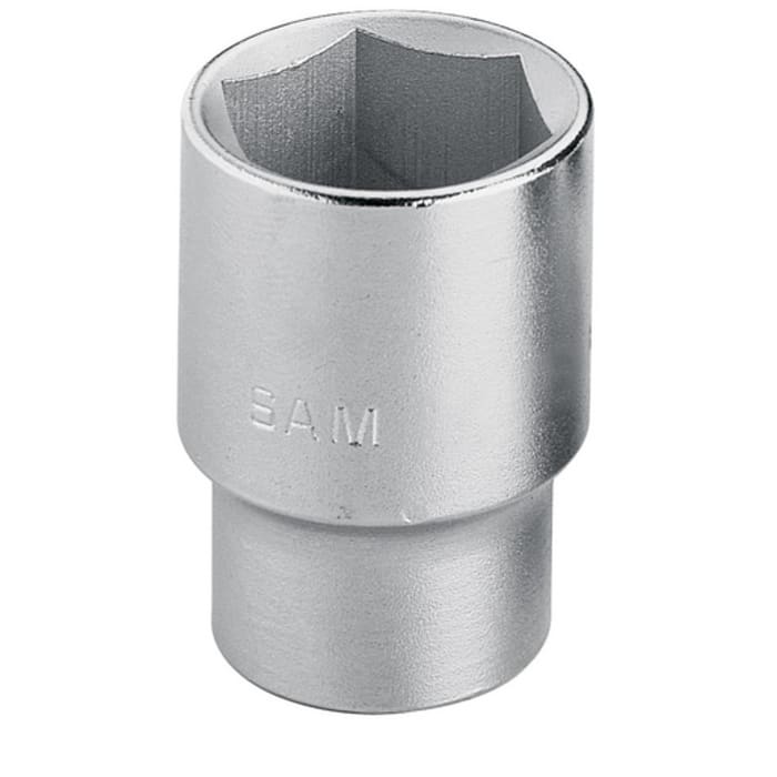 SAM 18mm 1 2 in Drive Impact Socket Hexagon 80 mm length