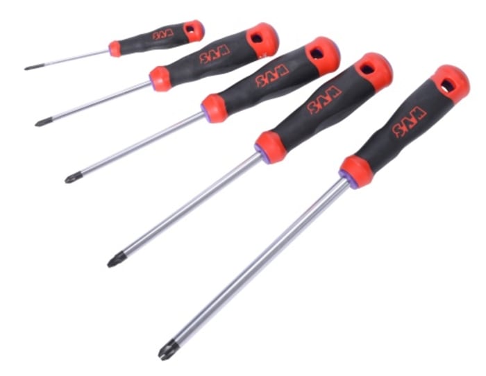 SAM Pozidriv Screwdriver Set, 5-Piece