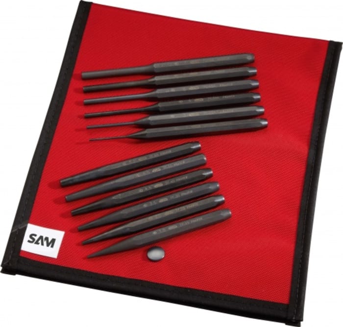 7-CTR12A SAM | SAM 8-Piece Punch Set, Drift Punch | 221-3367 | RS