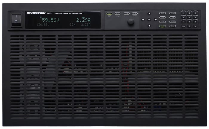 BK Precision 8600 Series Electronic DC Load, 6000 W, 120 V, 720 A