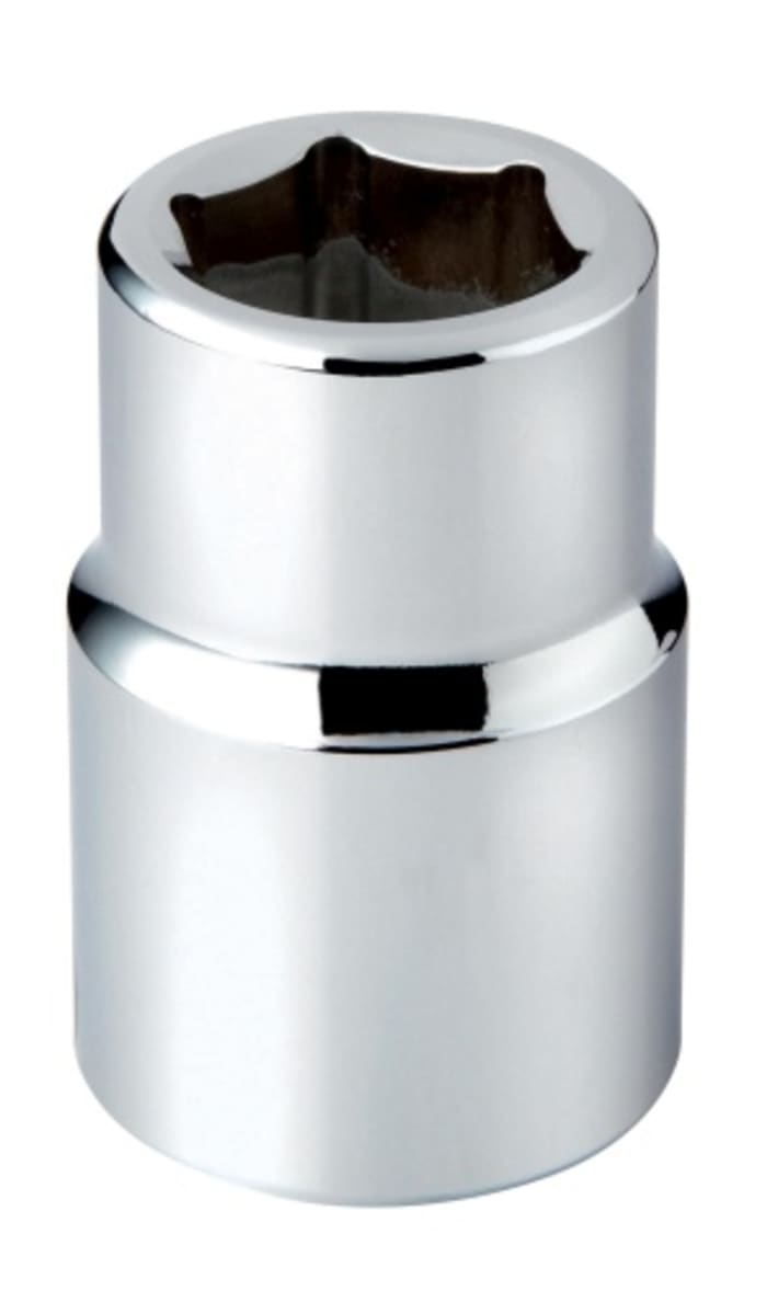 SAM 3/4 in Drive 38mm Standard Socket, 6 point, 65 mm Overall Length