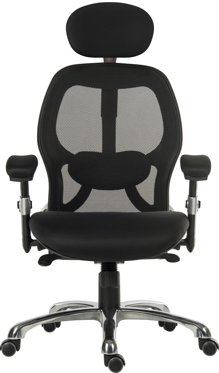 Black fabric office hot sale chair
