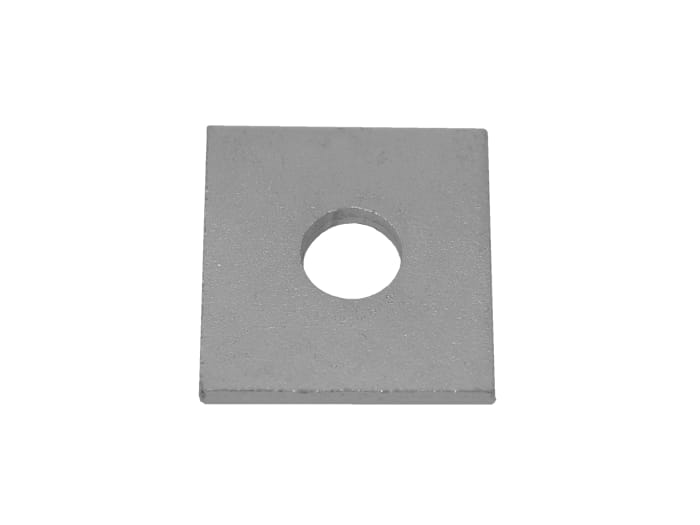 RS PRO Stainless Steel Square Bracket 1 Hole, 12mm Holes, M12 x 40 x