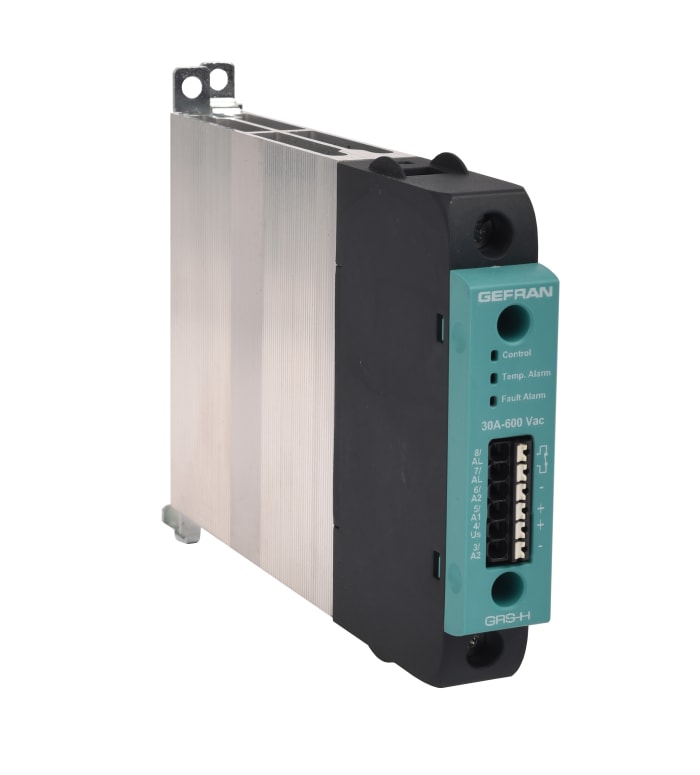 Gefran GRS-H Series Solid State Relay, 40 A Load, DIN Rail Mount, 480 V ac Load