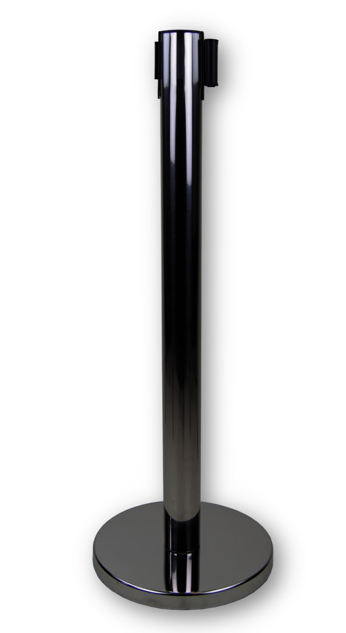 Barrière sécurité RS PRO en Acier inoxydable Chrome x Haut. 950mm, Long. 2m