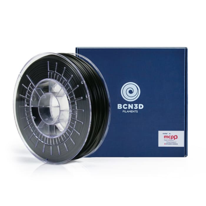 BCN3D 2.85mm Black PLA 3D Printer Filament, 750g