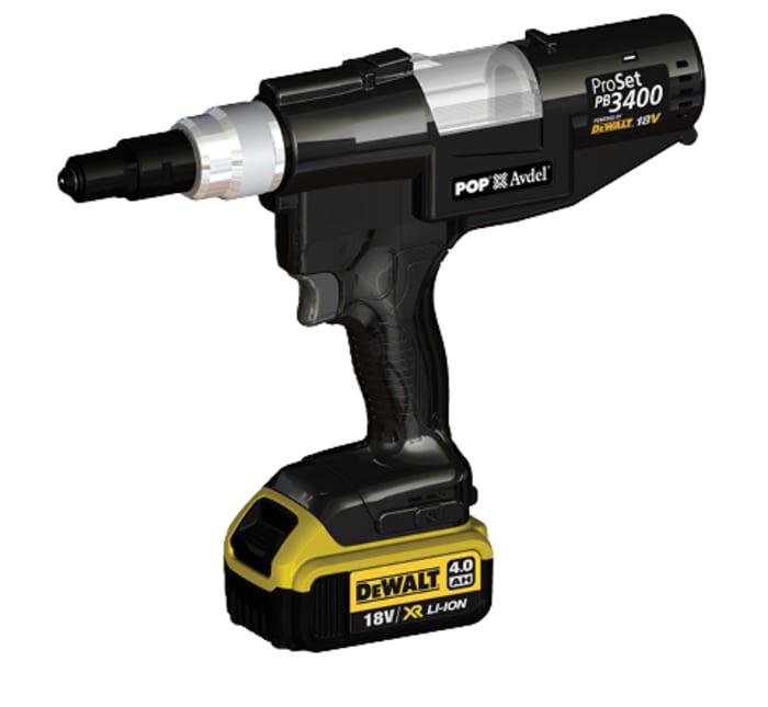 Pop rivet gun battery powered deals