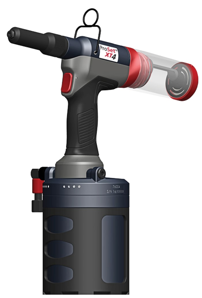 Stanley Air Rivet Gun, 6.4 mm Maximum Rivet Size (XT4)