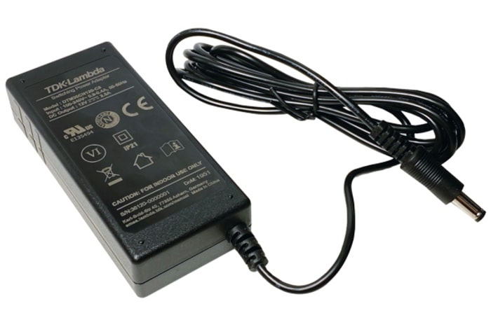 TDK-Lambda 30W Power Brick AC/DC Adapter 12V dc Output, 0.75 → 5A Output