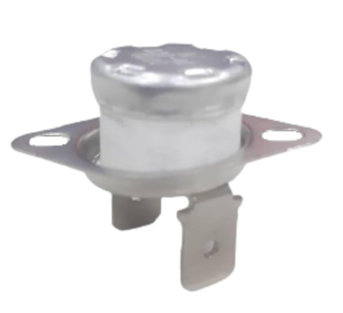 RS PRO Bi-Metallic Thermostat, Opens at 200°C, Closes at 160°C, +250°C Max, NC, Automatic Reset