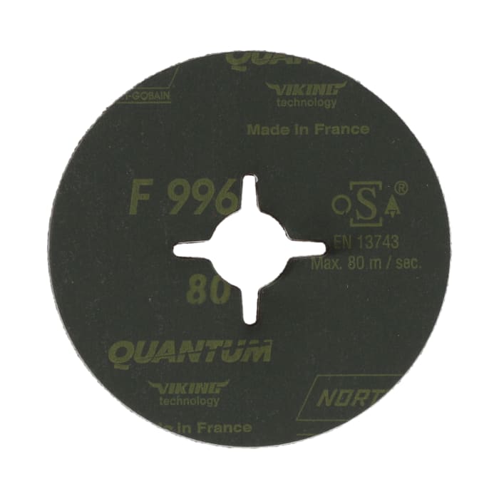 66623327499 Norton | Norton Quantum - Fiber Discs Ceramic, 115mm x 0 ...