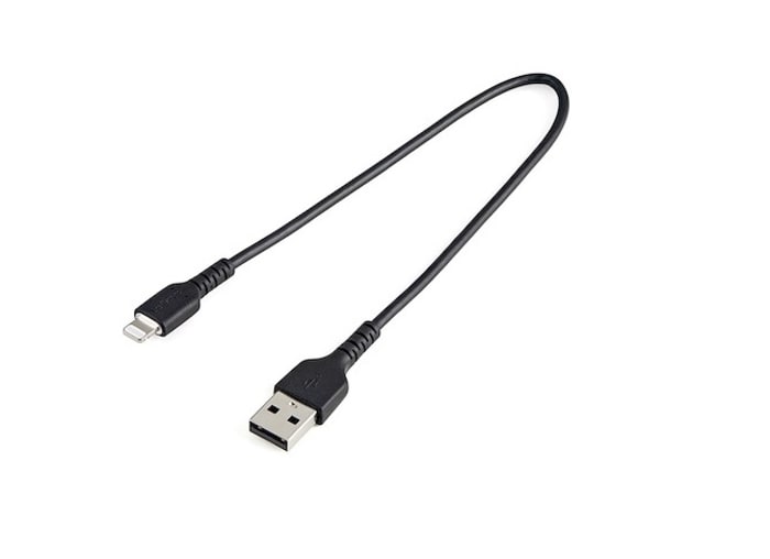 StarTech.com USB 2.0, Male USB A to Male Lightning, 480Mbps, 300mm
