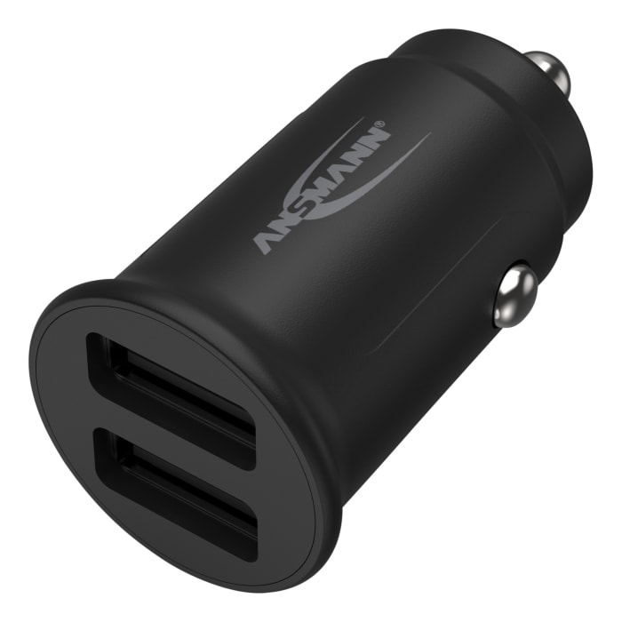 Chargeur allume-cigare Ansmann, Vin 12 → 24V c.c., Vout 5V c.c., 2.4A