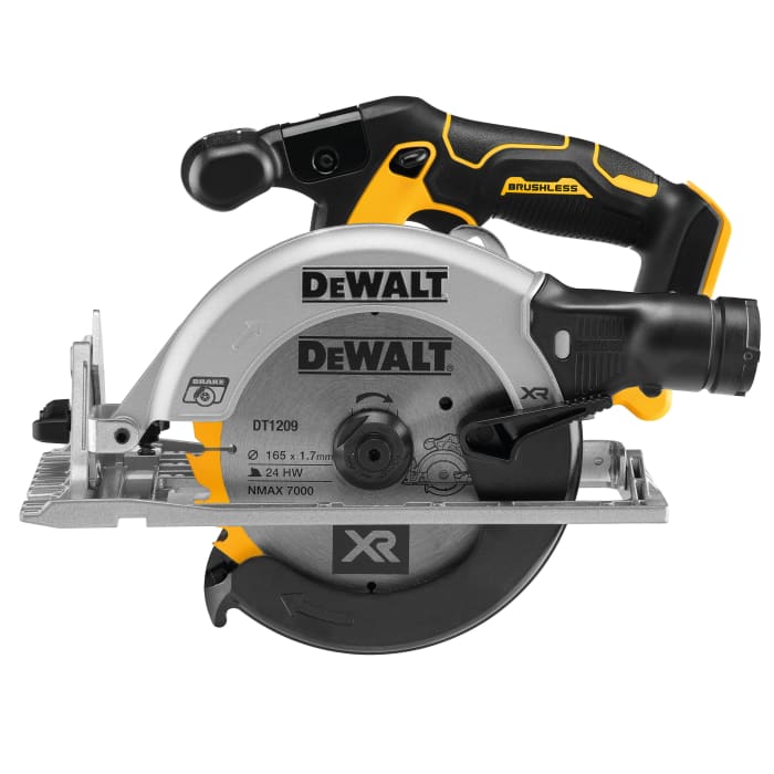 Dewalt 165mm circular saw top