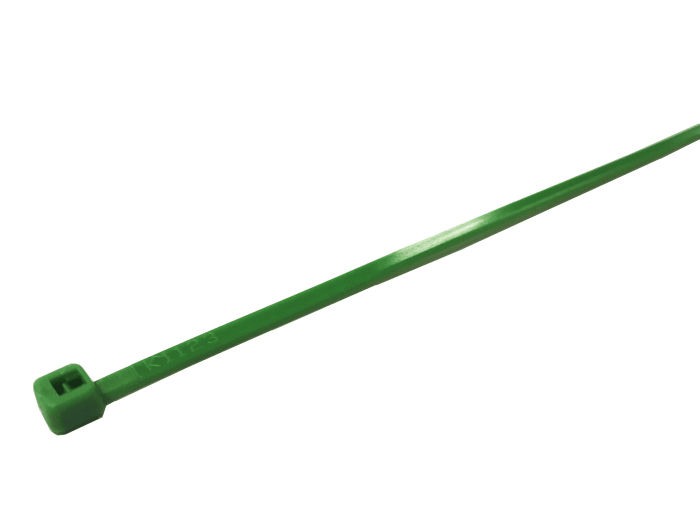 Brida RS PRO de Nylon 66 Verde, 380 mm x 7.6 mm, No reutilizable