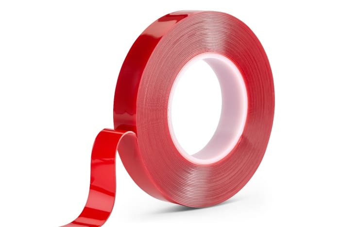 RS PRO Transparent Foam Tape, 12.0mm x 10.0m, 1.0mm Thick