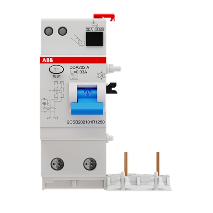 ABB DDA200 RCD, 25A, 2 Pole, 30mA