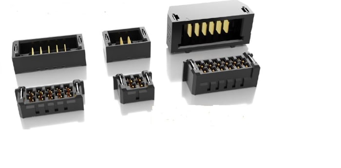 Samtec UMPS Series Straight PCB Socket, 5-Contact, 1-Row, 2mm Pitch