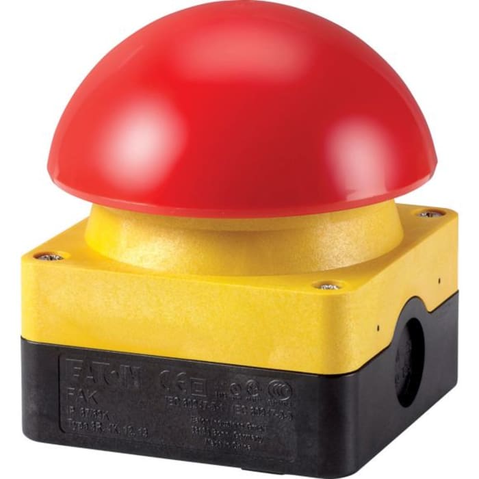 Emergency Palm Push Button Switch 1NO/1NC