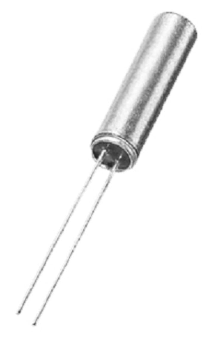 Abracon 0.032768MHz Crystal ±20ppm Cylindrical 2-Pin 11.3 x 2.1mm