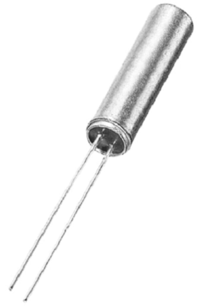 Abracon 0.032768MHz Crystal ±20ppm Cylindrical 2-Pin 16.3 x 3.1mm