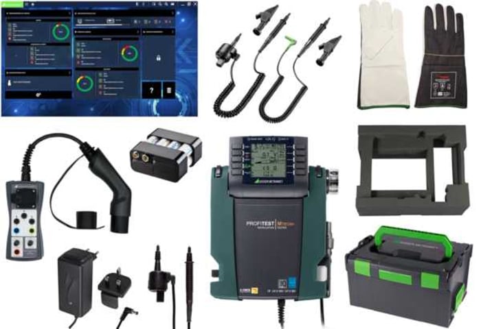 Gossen Metrawatt PROFITEST MTECH+IQ EV BASIC PAKET Electrical Tester, 1000V