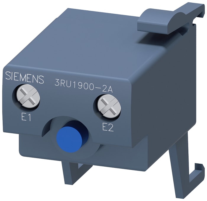 Restablecimiento eléctrico remoto Siemens Sirius, para uso con 3RB20, 3RB30, 3RU11, 3RU21, S00 A S12