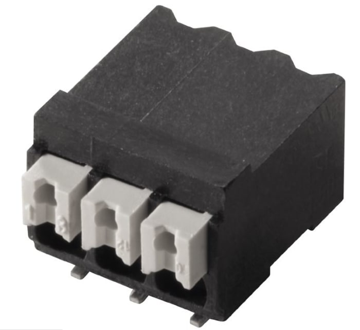 1473530000 Weidmuller, Weidmuller LSF Series PCB Terminal Block,  6-Contact, 3.5mm Pitch, Surface Mount, 1-Row, 227-8238