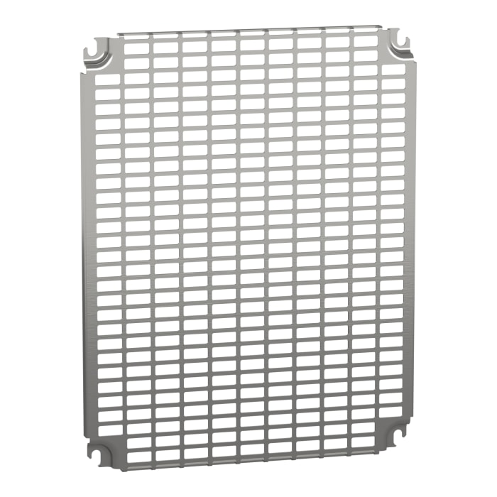 Delikli Montaj Plakası, 450 x 351 x 2mm, Pano/Kabin/Kabinet/Panel/Muhafazalar İle Kullanım