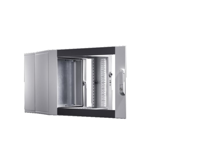 2243605 Rittal | Rittal EL Series Steel Wall Box, IP55 Transparent Door ...