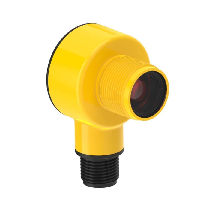 Banner Background Suppression Photoelectric Sensor, Barrel Sensor, 100 mm Detection Range