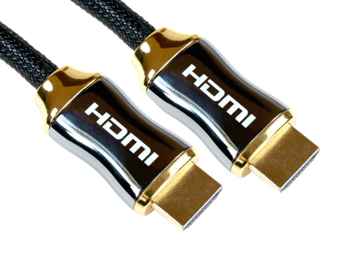 RS PRO, 3m Male HDMI to Male HDMIHigh Speed 4K