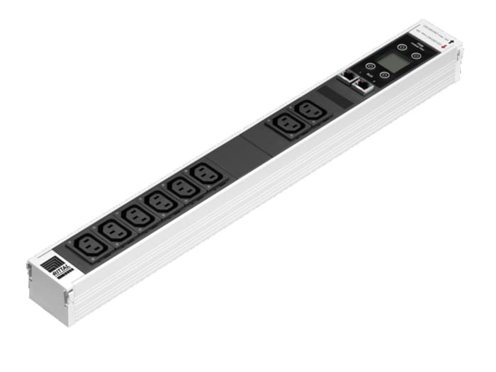 7859410 Rittal | Rittal IEC C13 8 Gang Power Distribution Unit, 1m ...