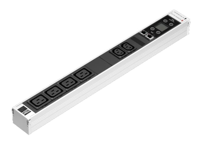 7859420 Rittal | Rittal C19, IEC 60320, C13 6 Gang Socket Bar, 16A ...